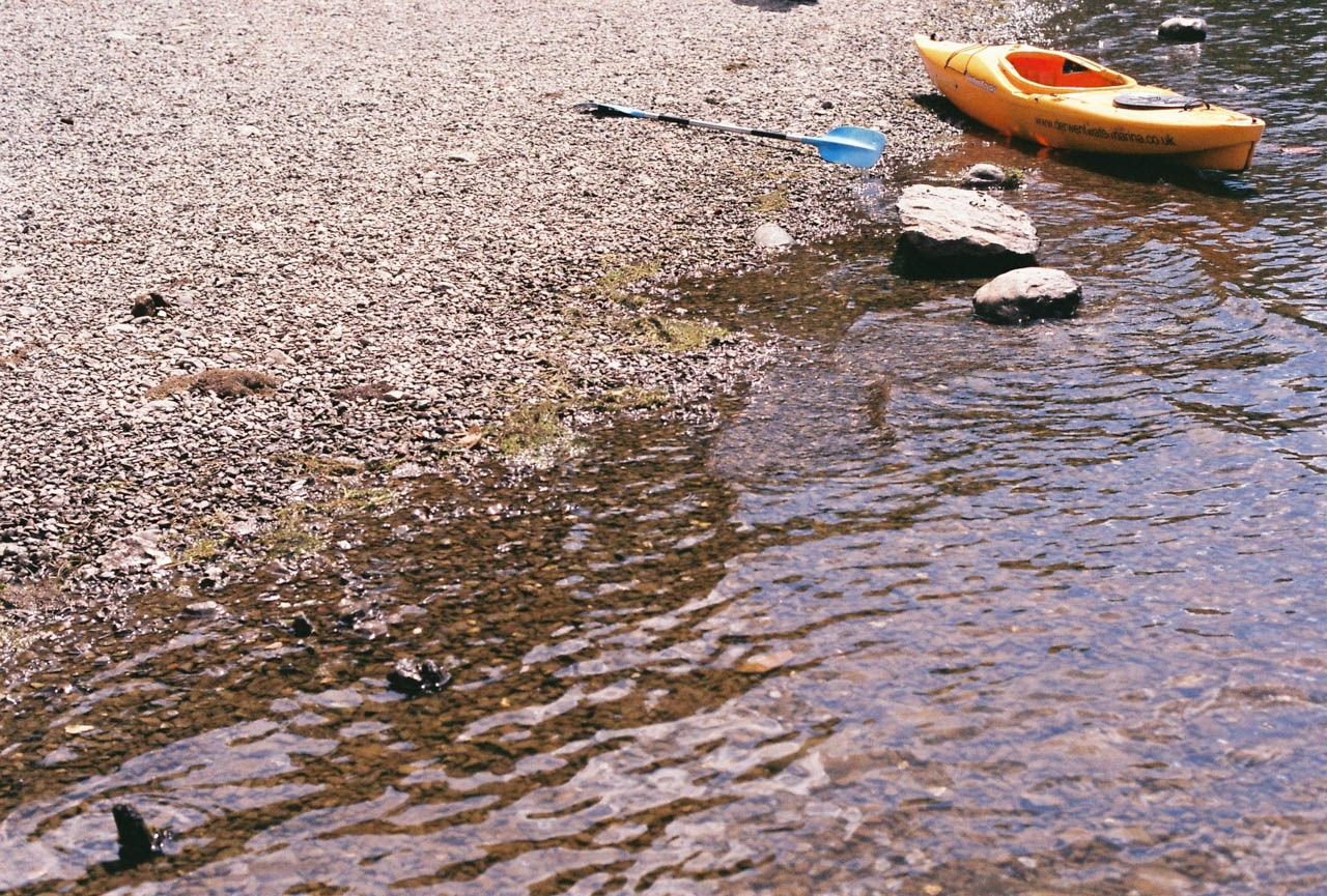 Kayaks on Derwent Water