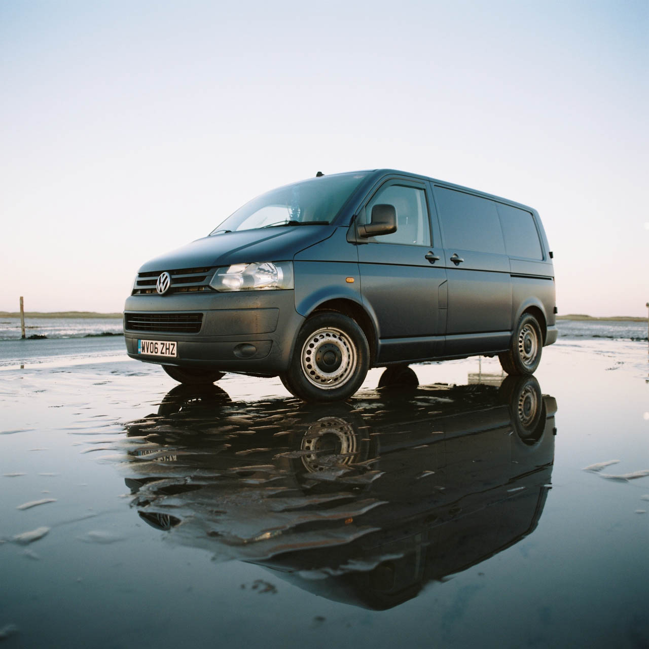 Van at Lindisfarne