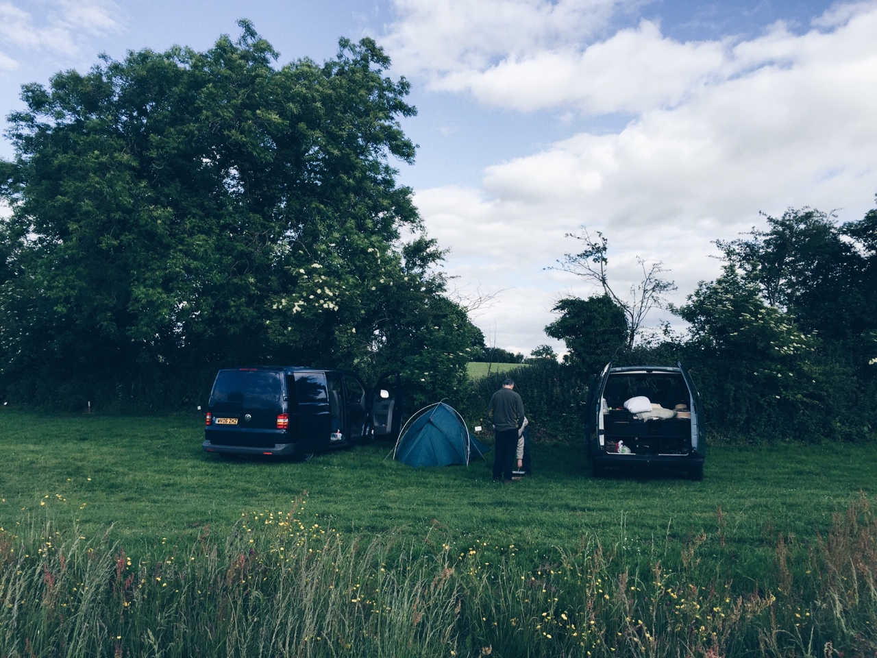 My van, my dad's van